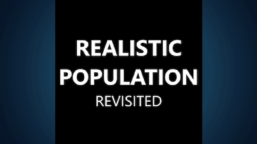 Realistic Population Revisited addon