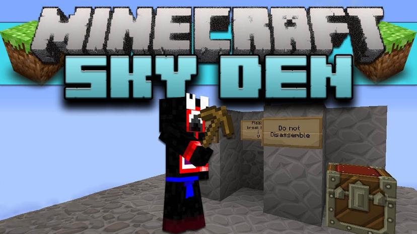 Sky Den | Карта для Minecraft addon