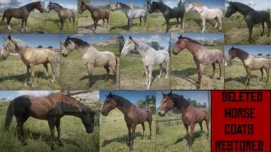 The deleted horse skin images have been restored. addon