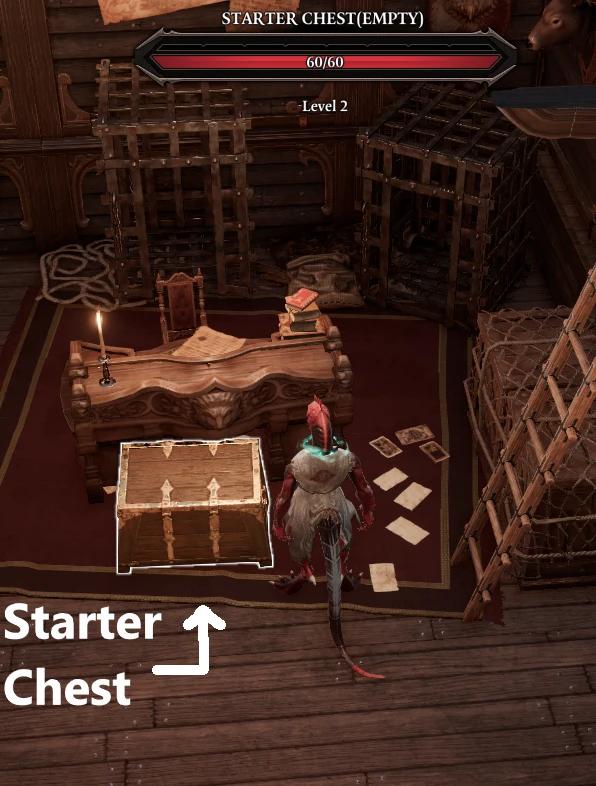 Starting Chest (DE) addon
