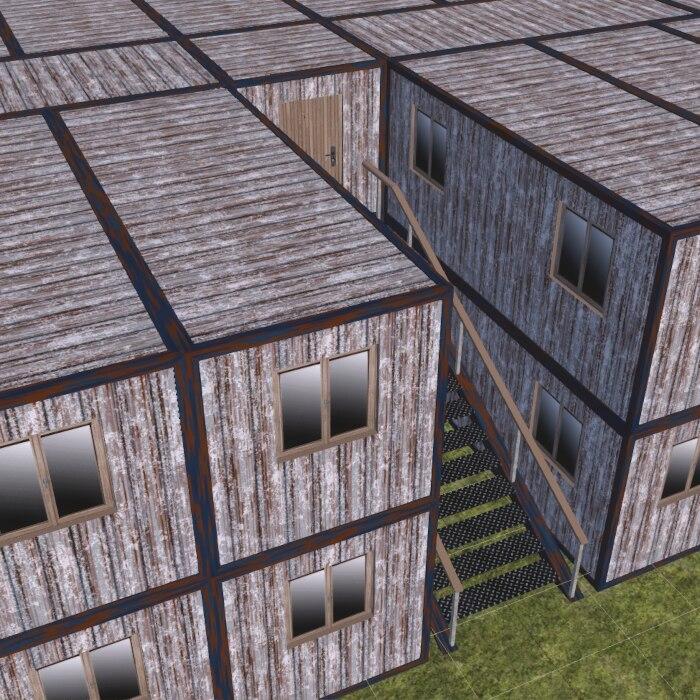 Скины-1 для модульного строительного городка addon