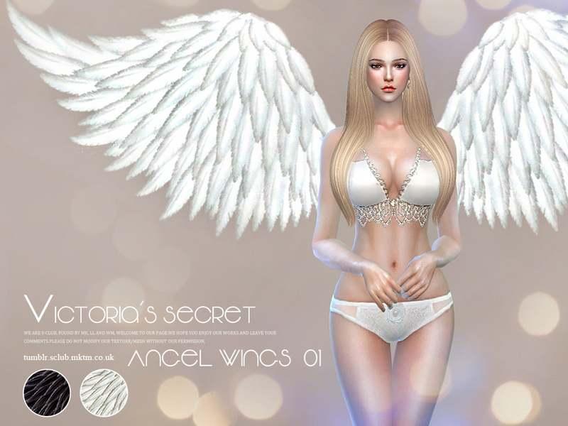 Wings "Angel wings 01" addon