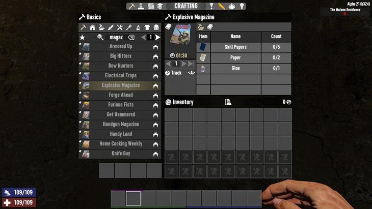 Бумаги для навыков addon
