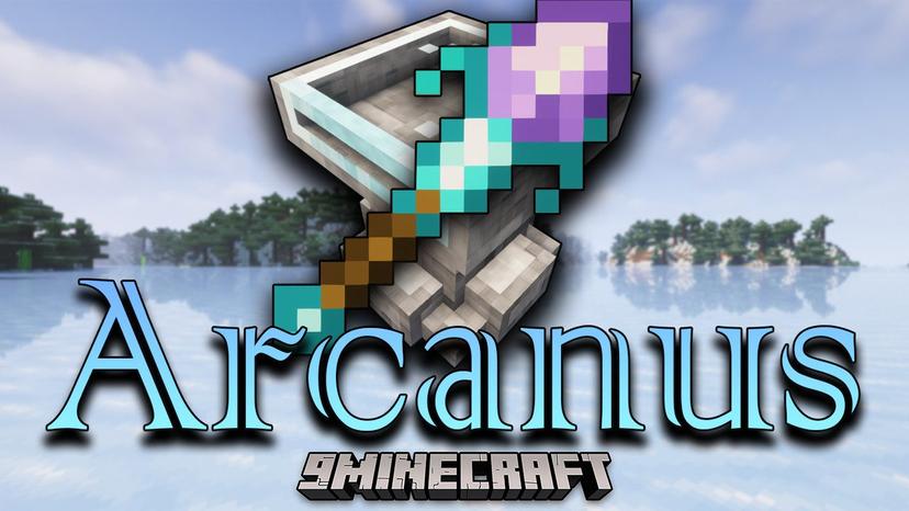 Arcanus Mod 1.19.3 - магическая система с мощными безделушками addon