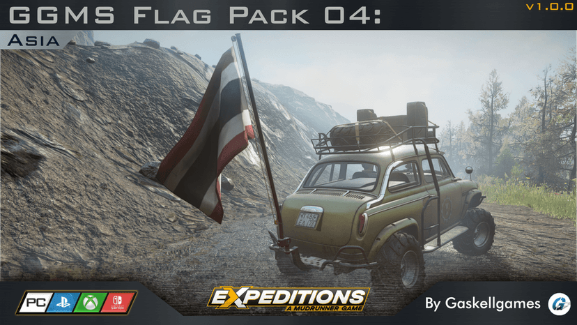 GGMS Flag Pack 04: Asia addon