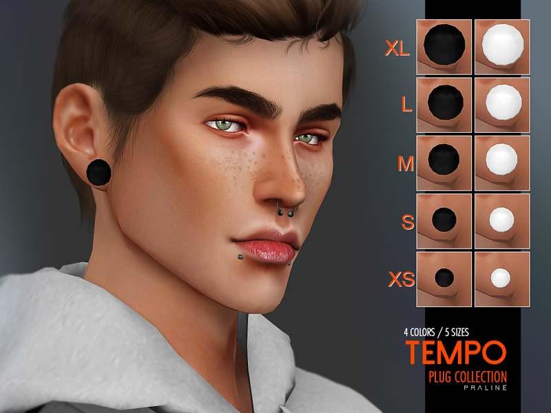 Серьги "Tempo Plug Collection" addon