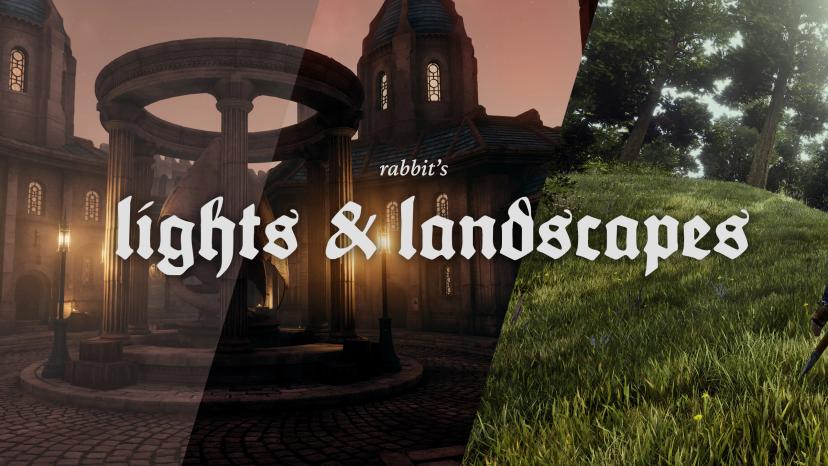 Real Lights and Landscapes of Rabbit addon