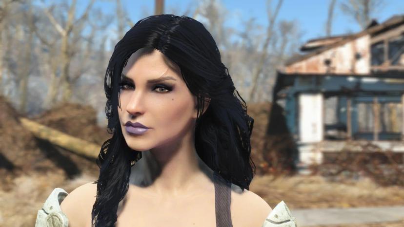 Yennefer's Hairstyle with Physics addon