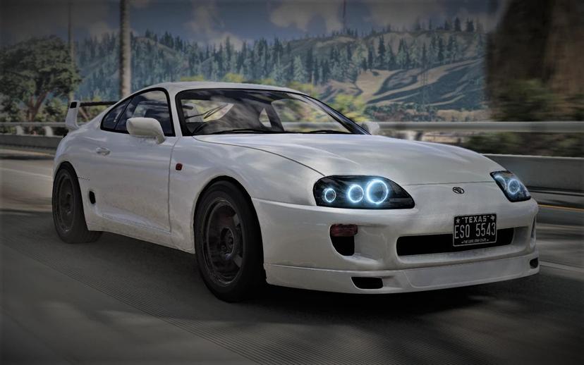 Reelaboración del Toyota Supra JZA80 addon