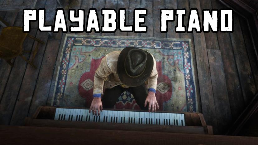 Piano with playability addon