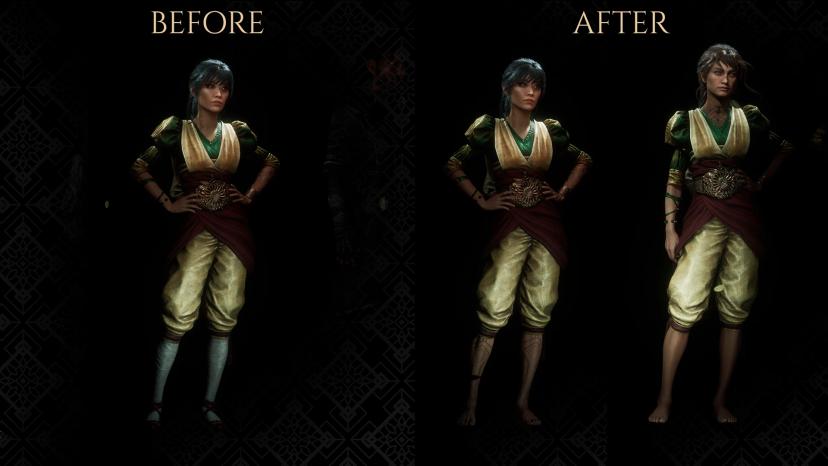 Siren Outfit - Barefoot addon
