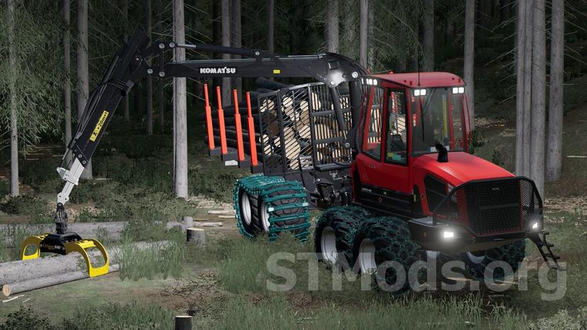 Komatsu Forwarder Pack Mod addon