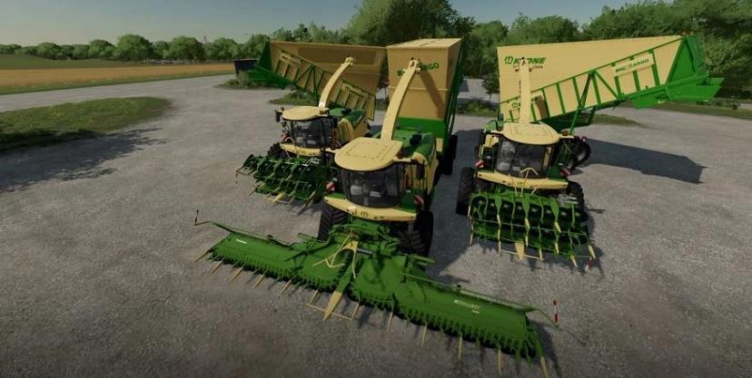 Krone Big X 1180 Cargo addon