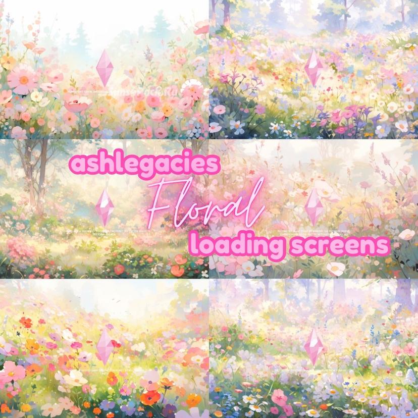 Flower loading screen addon