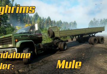 Mod PogTrailers - Mule version 1.1.0 for SnowRunner addon