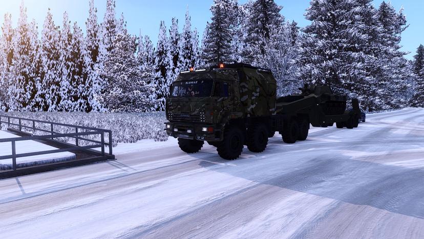 Winter for Harsh Russia. Transbaikalia R12 addon