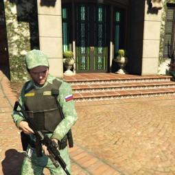 Camuflagem para Michael addon