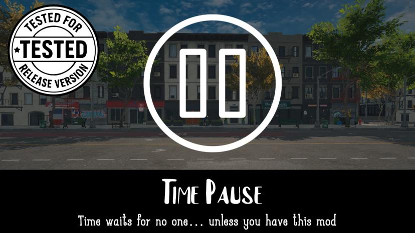 Time pause addon