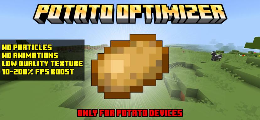 Potato Optimizer Texture Pack addon