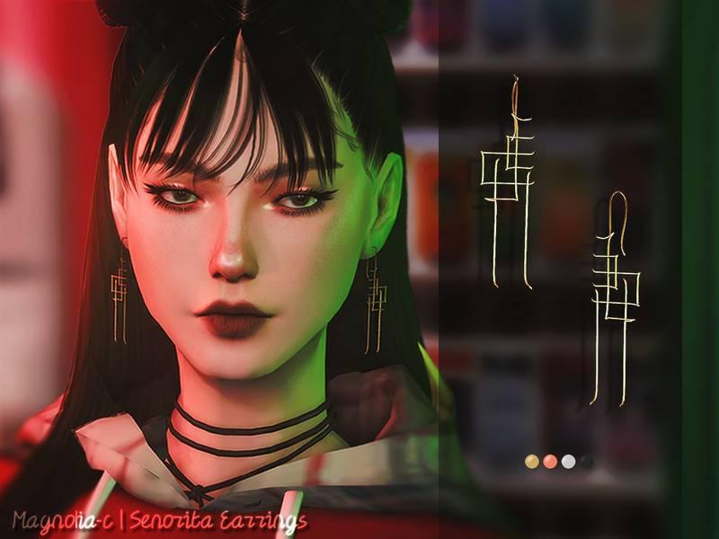 Серьги "Senorita Earrings" addon