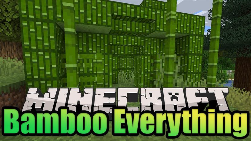 Bamboo Everything Mod - Decor, architecture addon