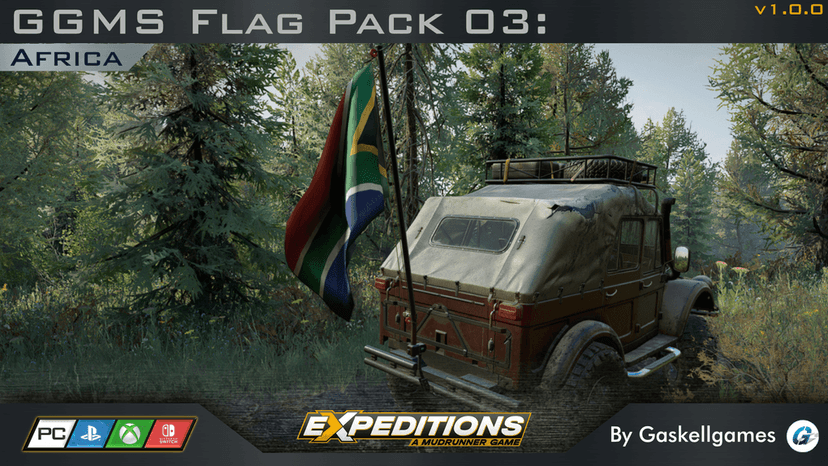 GGMS Flag Set 03: Africa addon