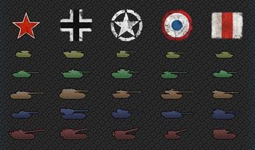 Archived icons J1mB0 (Jimbo) for World of Tanks 1.23.1.0 addon
