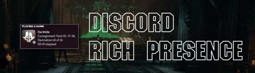 Rich presence of discord addon