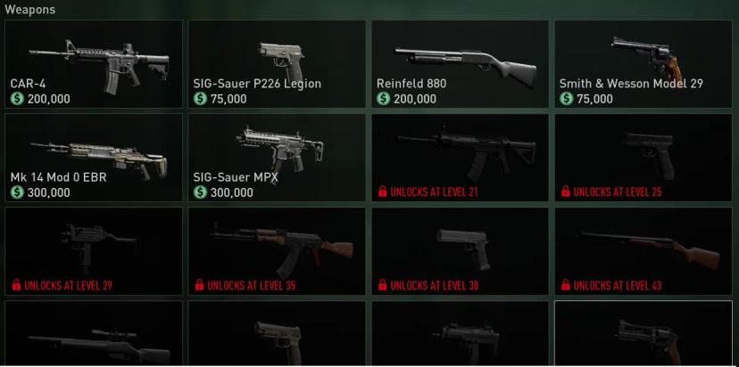 Weapon names in real life addon