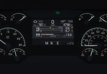 Volvo VNL 2018 Improved Dashboard addon