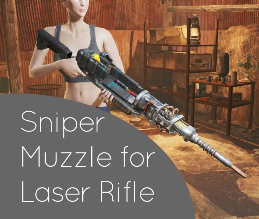 Autonomous Sniper Barrel for Laser Rifle addon