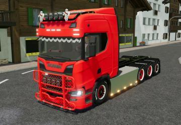 Mod Scania R580 addon