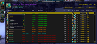 RCLootCouncil addon