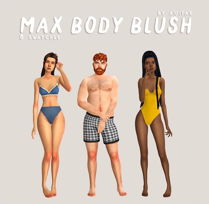 Body blush "MAX BODY BLUSH" addon