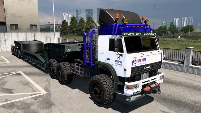 Truck Kamaz Polarnik v1.2 (1.49.x) addon