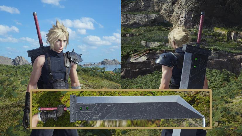 Original Buster Sword Mod addon