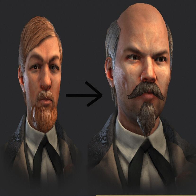 I am correcting Lenin's face./Mod addon
