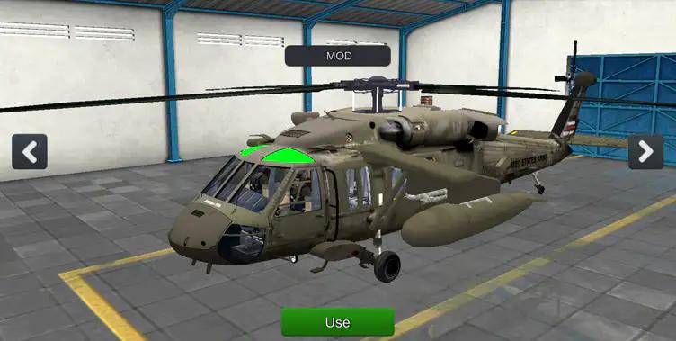 military helicopter mod addon