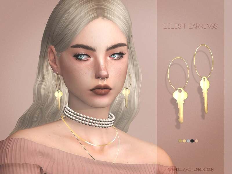 Earrings "Eilish Earrings" addon