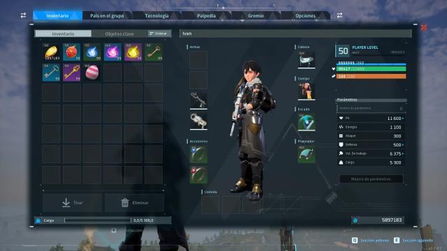 Black Palmetal Armor addon