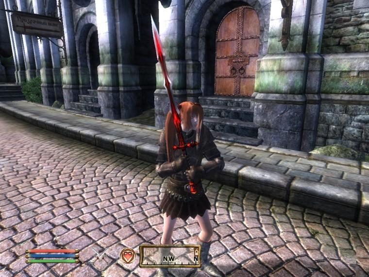 Oblivion "Devil's Sword". addon
