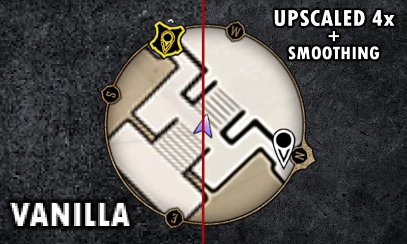 Кристально чистая мини-карта addon