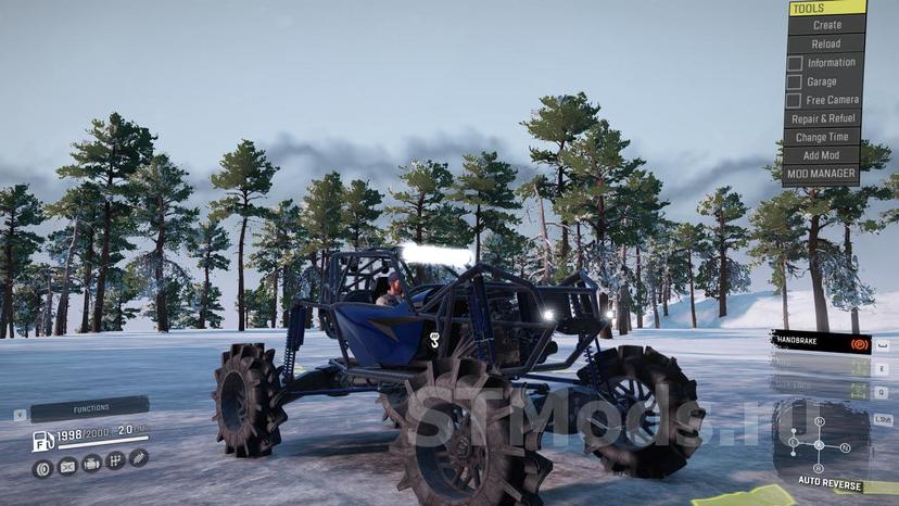 Frog's Custom Crawler Mod addon