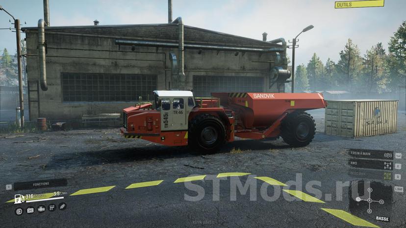 Мод Sandvik TH545i addon