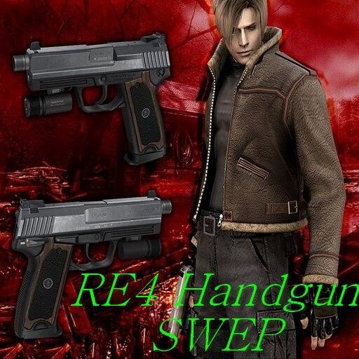 RE4 SWEP Pistol addon