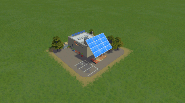 v2.0 – Small Solar Power Plant – Kleines Solarkraftwerk – 3×3 addon