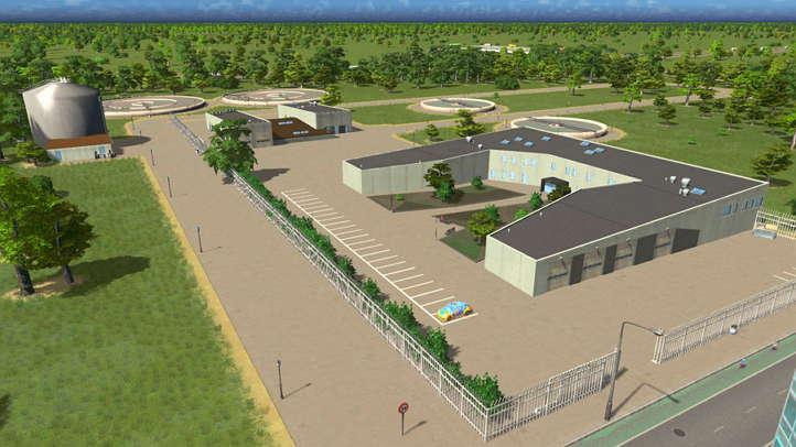 Water treatment buildings addon