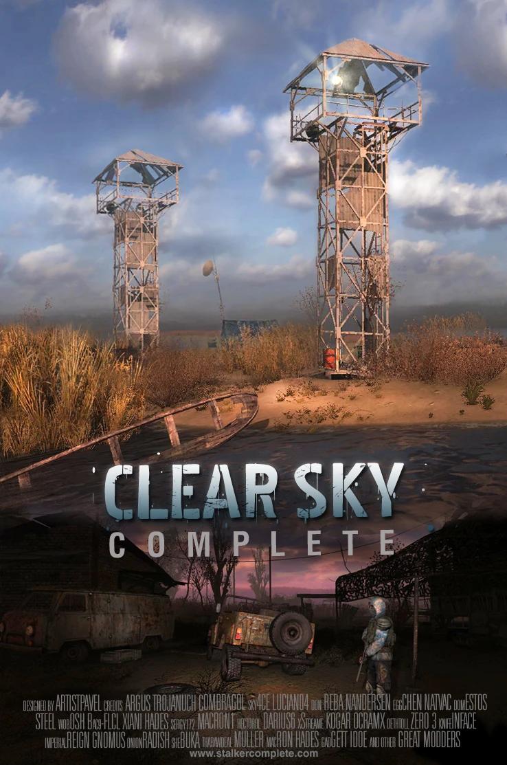 S.T.A.L.K.E.R.: Clear Sky "Global modification - Clear Sky Completed" [1.1.3]. addon
