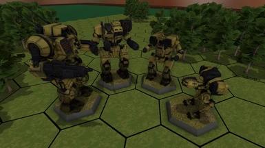 Battletech MechPack 3 - Great collection of clans. addon