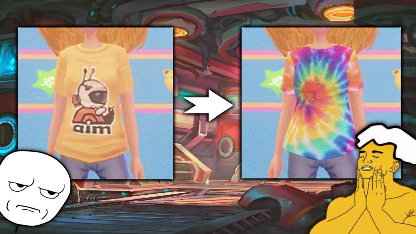 Starter shirt retexture for custom textures addon
